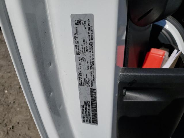 3C6LRVDG8NE130993 - 2022 RAM PROMASTER 2500 HIGH WHITE photo 13