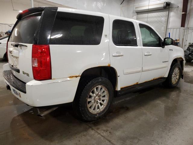 1GKFK13569R114499 - 2009 GMC YUKON HYBRID WHITE photo 3