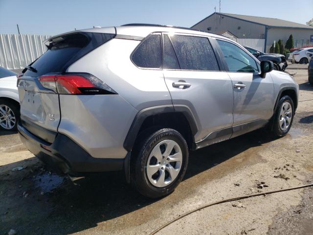 2T3F1RFVXMC156371 - 2021 TOYOTA RAV4 LE SILVER photo 3