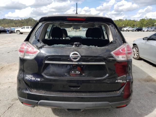 KNMAT2MV7FP526820 - 2015 NISSAN ROGUE S BLACK photo 6