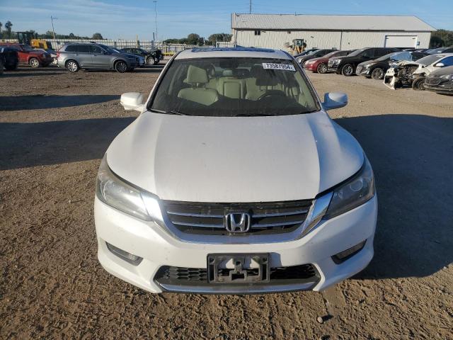 1HGCR3F86EA007202 - 2014 HONDA ACCORD EXL WHITE photo 5