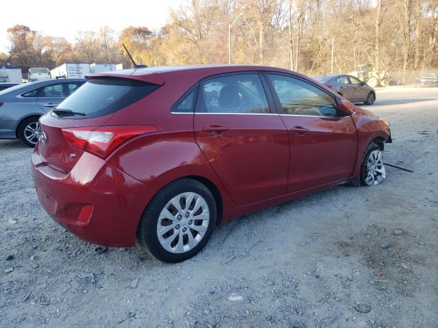 KMHD35LH3HU382340 - 2017 HYUNDAI ELANTRA GT RED photo 3