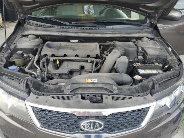 KNAFU4A2XD5702239 - 2013 KIA FORTE EX BROWN photo 11