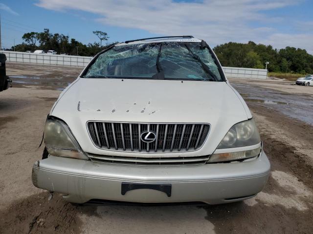 JT6GF10U9Y0075921 - 2000 LEXUS RX 300 WHITE photo 5