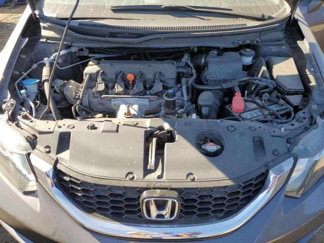 2HGFB2F94FH504756 - 2015 HONDA CIVIC EXL ლურჯი ფოტო 11
