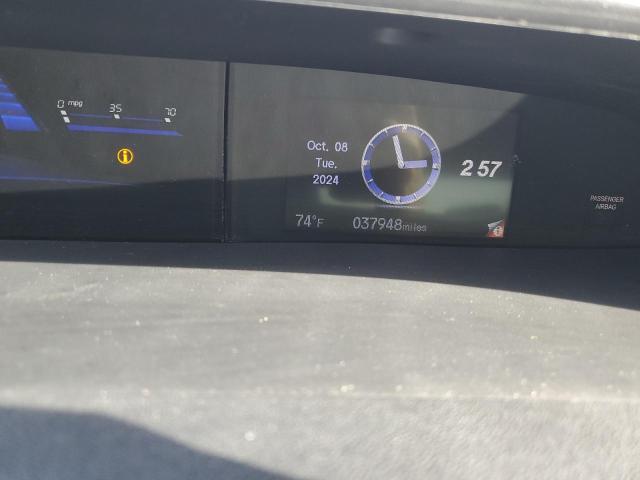 2HGFB2F94FH504756 - 2015 HONDA CIVIC EXL ლურჯი ფოტო 9