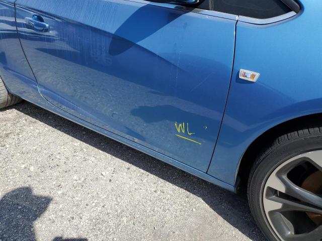 W04WJ3N51HG101915 - 2017 BUICK CASCADA SPORT TOURING BLUE photo 12