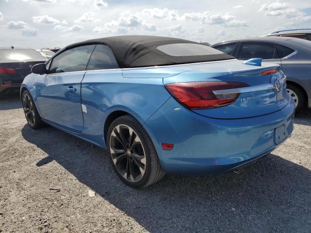 W04WJ3N51HG101915 - 2017 BUICK CASCADA SPORT TOURING BLUE photo 2