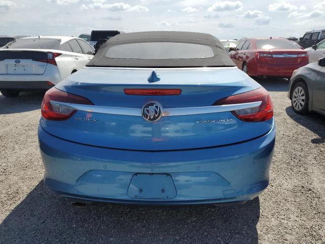 W04WJ3N51HG101915 - 2017 BUICK CASCADA SPORT TOURING BLUE photo 6