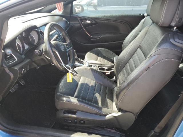 W04WJ3N51HG101915 - 2017 BUICK CASCADA SPORT TOURING BLUE photo 7