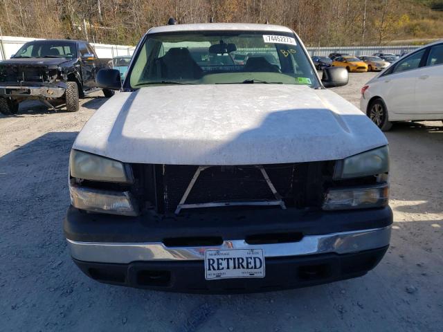 1GCEC14X47Z145316 - 2007 CHEVROLET SILVERADO C1500 CLASSIC WHITE photo 5