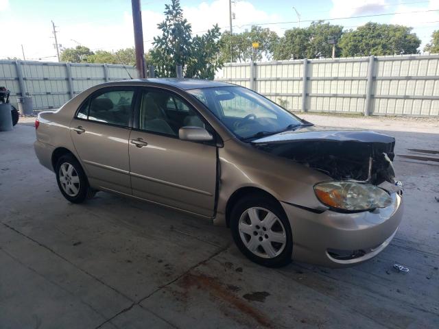 1NXBR32E85Z520998 - 2005 TOYOTA COROLLA CE BEIGE photo 4