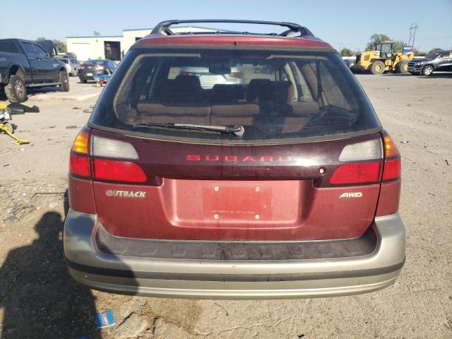 4S3BH675826608872 - 2002 SUBARU LEGACY OUTBACK AWP 红色 照片 6