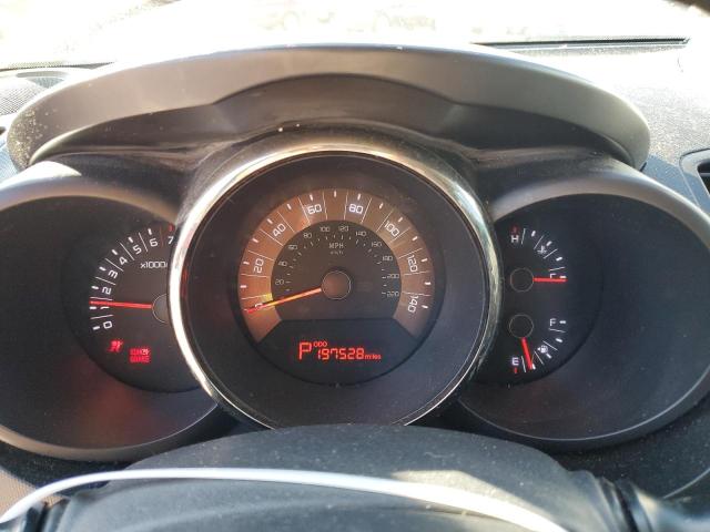 KNDJT2A23B7288629 - 2011 KIA SOUL + ORANGE photo 9