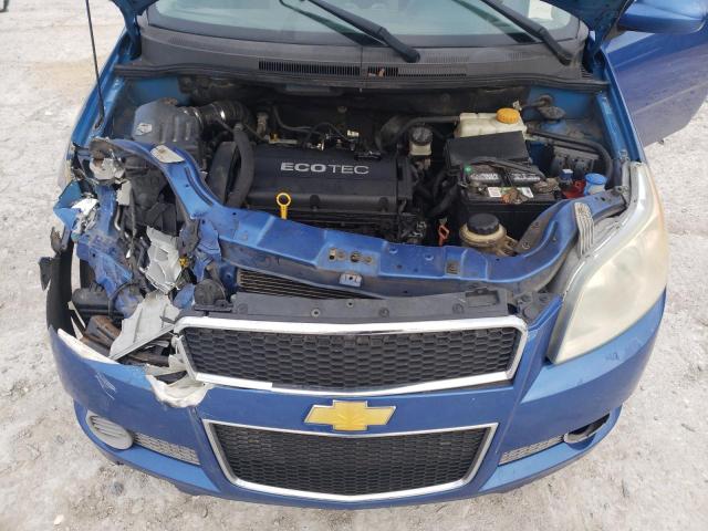 KL1TD6DE8AB088724 - 2010 CHEVROLET AVEO LS BLUE photo 11