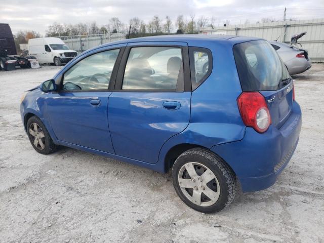 KL1TD6DE8AB088724 - 2010 CHEVROLET AVEO LS BLUE photo 2