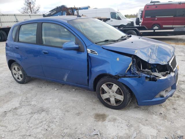 KL1TD6DE8AB088724 - 2010 CHEVROLET AVEO LS 蓝色 照片 4