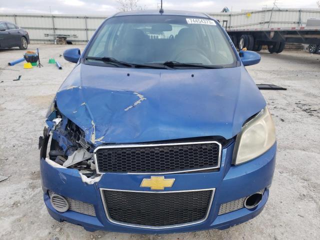 KL1TD6DE8AB088724 - 2010 CHEVROLET AVEO LS BLUE photo 5