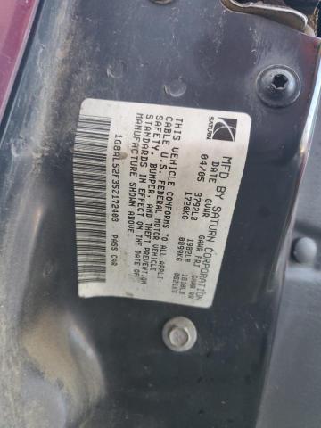 1G8AL52F35Z172403 - 2005 SATURN ION LEVEL 3 BURGUNDY photo 12