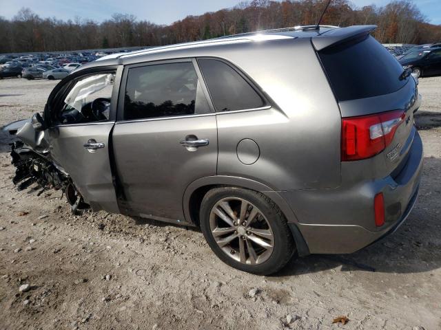 5XYKWDA7XEG444353 - 2014 KIA SORENTO SX GRAY photo 2