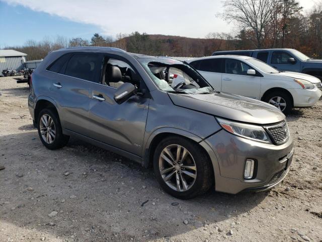 5XYKWDA7XEG444353 - 2014 KIA SORENTO SX GRAY photo 4