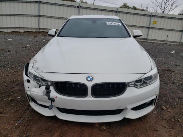 WBA3N9C57GK250079 - 2016 BMW 428 XI WHITE photo 5