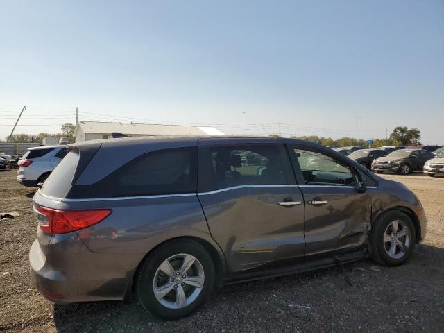 5FNRL6H70KB105127 - 2019 HONDA ODYSSEY EXL GRAY photo 3