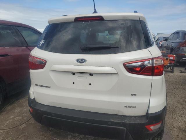 MAJ6S3GL8KC255881 - 2019 FORD ECOSPORT SE WHITE photo 6