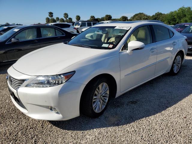 JTHBK1GG6E2137188 - 2014 LEXUS ES 350 WHITE photo 1