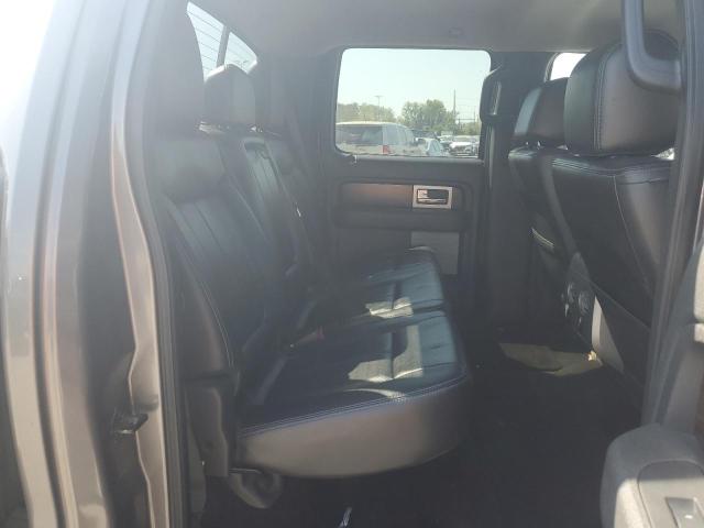 1FTFW1ET9CKE35058 - 2012 FORD F150 SUPERCREW GRAY photo 10