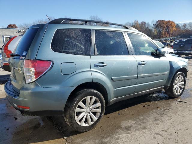 JF2SHAFC0CH466401 - 2012 SUBARU FORESTER LIMITED TEAL photo 3
