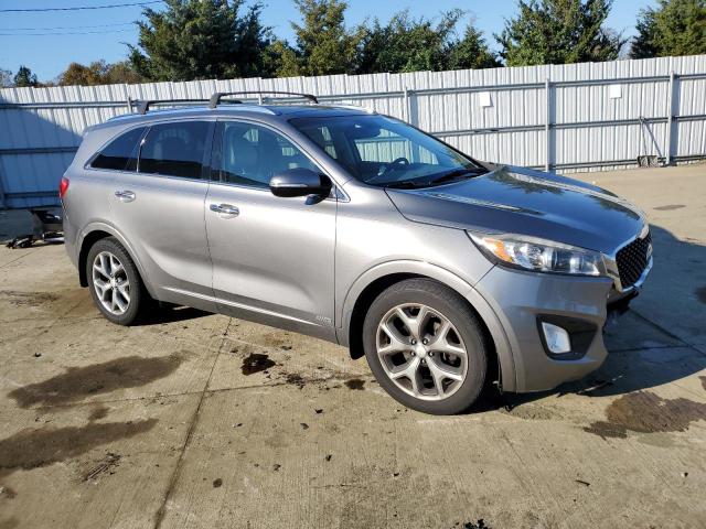 5XYPKDA59GG081031 - 2016 KIA SORENTO SX GRAY photo 4