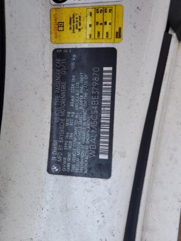 WBALM5C54BE379870 - 2011 BMW Z4 SDRIVE30I Սպիտակ լուսանկար 13