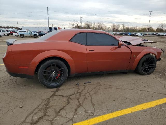 2C3CDZFJ5NH117859 - 2022 DODGE CHALLENGER R/T SCAT PACK ORANGE photo 3