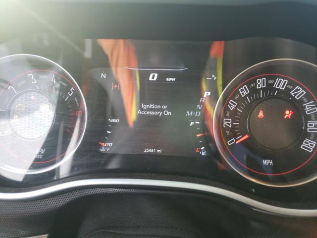 2C3CDZFJ5NH117859 - 2022 DODGE CHALLENGER R/T SCAT PACK ORANGE photo 9