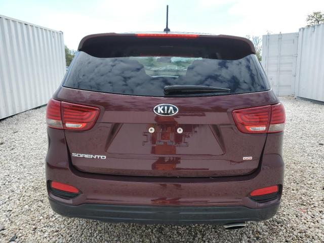 5XYPGDA37KG559326 - 2019 KIA SORENTO L BROWN photo 6