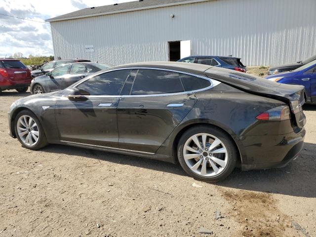 5YJSA1E25FF111790 - 2015 TESLA MODEL S BLACK photo 2