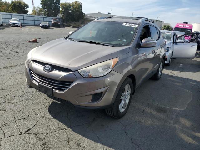 KM8JU3AC4CU344541 - 2012 HYUNDAI TUCSON GLS GRAY photo 1