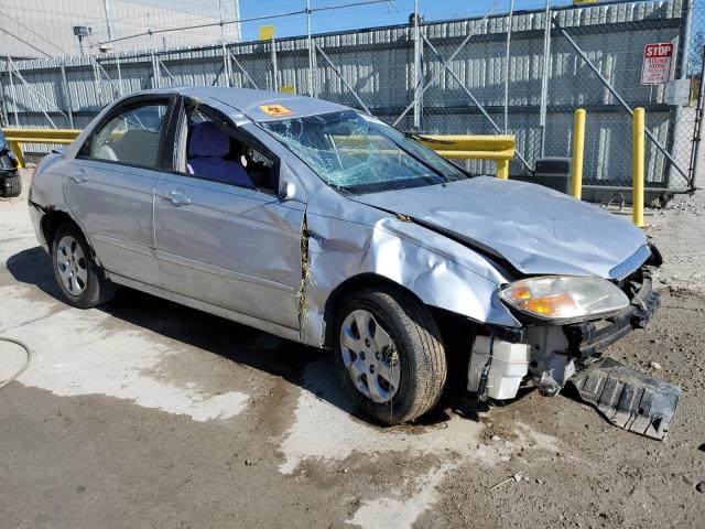 KNAFE121675442959 - 2007 KIA SPECTRA EX SILVER photo 4