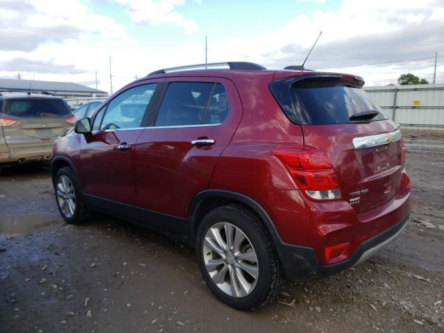 3GNCJRSB0JL175499 - 2018 CHEVROLET TRAX PREMIER BURGUNDY photo 2