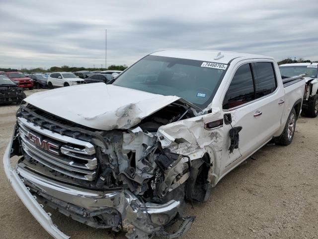 3GTP8DED5LG378034 - 2020 GMC SIERRA C1500 SLT WHITE photo 1