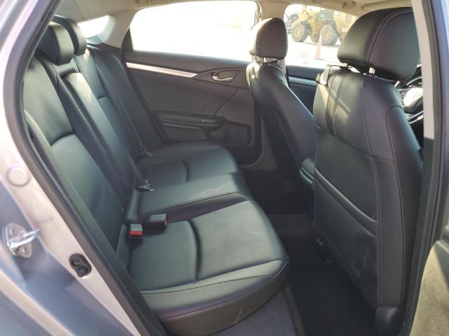 JHMFC1F79JX005779 - 2018 HONDA CIVIC EXL ვერცხლისფერი ფოტო 10