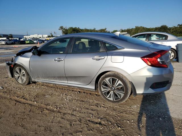 JHMFC1F79JX005779 - 2018 HONDA CIVIC EXL ვერცხლისფერი ფოტო 2