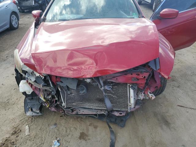 1HGCS1B73CA000355 - 2012 HONDA ACCORD EX RED photo 11