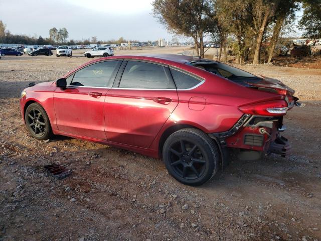 3FA6P0G72JR262246 - 2018 FORD FUSION S MAROON photo 2