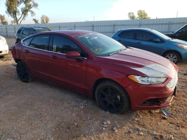 3FA6P0G72JR262246 - 2018 FORD FUSION S MAROON photo 4