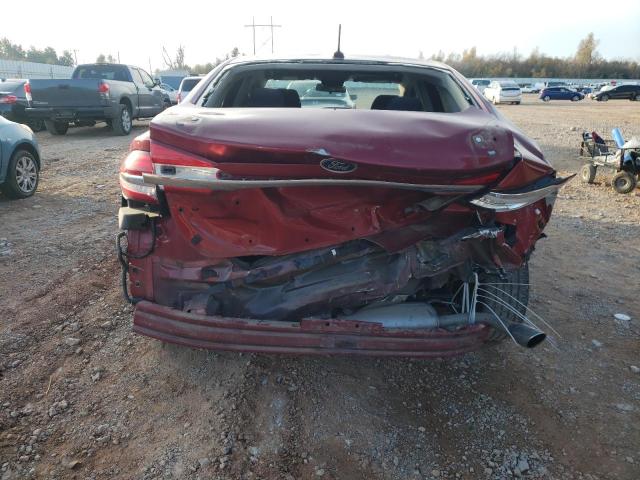 3FA6P0G72JR262246 - 2018 FORD FUSION S MAROON photo 6