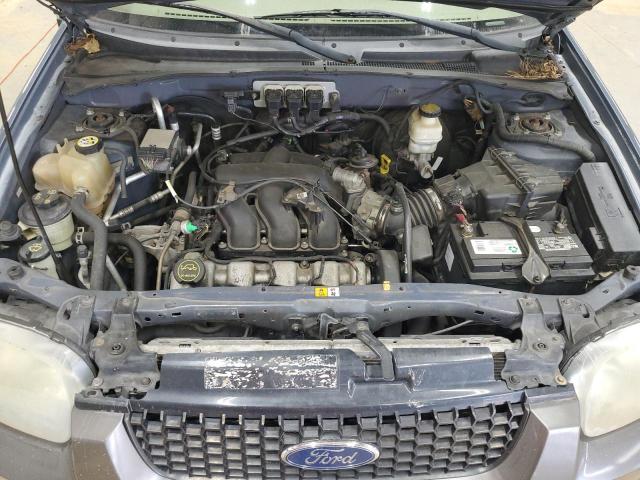 1FMYU93115KA29465 - 2005 FORD ESCAPE XLT BLUE photo 12