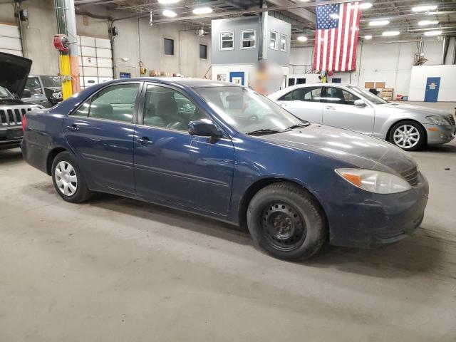 4T1BE32K14U360978 - 2004 TOYOTA CAMRY LE BLUE photo 4