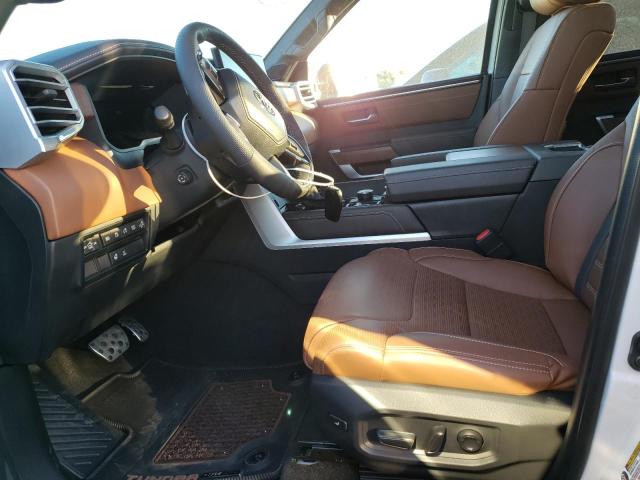 5TFMC5DB0PX025404 - 2023 TOYOTA TUNDRA CREWMAX PLATINUM Weiß Foto 7